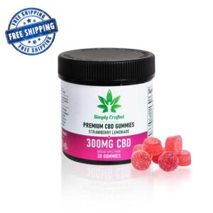 edd2 300mg CBD Gummies – Strawberry Lemonade